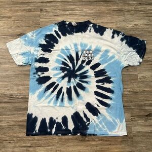 Bud Light Tie-Dye T Shirt